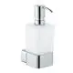 KLUDI-E2-Seifenspender-mit-Opalglas-weiss-chrom-4997605 gallery number 1
